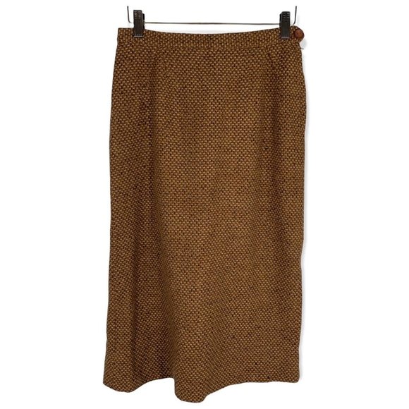 Vintage Dresses & Skirts - Vintage 50s Jantzen Tweed Below Knee Pencil Skirt Medium